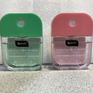 Viral B Pure Hydrating Hand Sanitizer Watermelon and Cucumber Mint. Set of 2